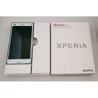 エクスペリア(Xperia)のSIMロック解除済み　ドコモ　Xperia　Z3 Compact SO-02G(スマートフォン本体)