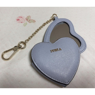 フルラ(Furla)のFURLA バッグチャーム ハート ミラー(バッグチャーム)