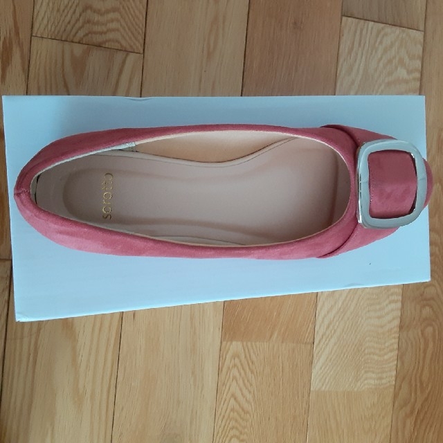 ピンクパンプス　ローヒール レディースの靴/シューズ(ハイヒール/パンプス)の商品写真