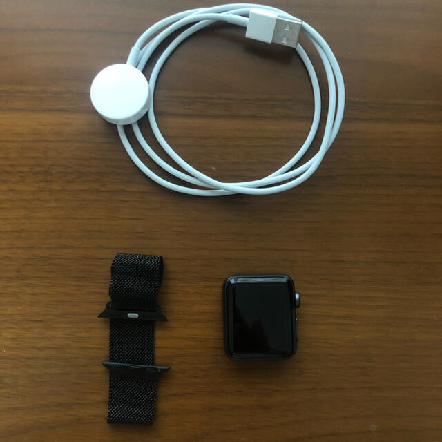 Apple Watch 3 38mm サードパーティ製ミラネーゼループ付