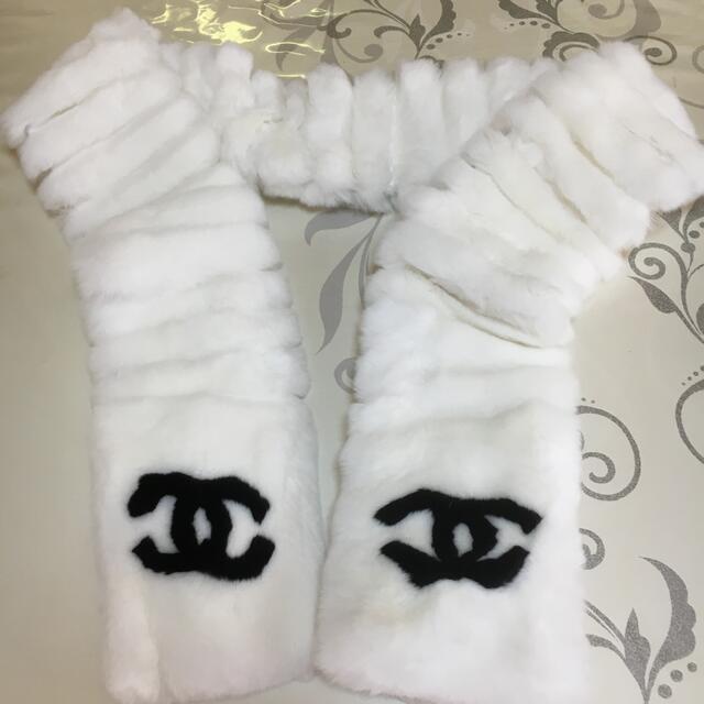 Chanel リアルファー　マフラー