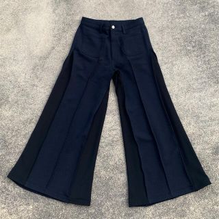 【古着】リメイク ブーツカットパンツ フレア ベルボトム スタプレ(スラックス)