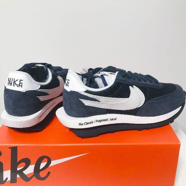 【24.5】sacai FRAGMENT NIKE LDWAFFLE NAVY 3