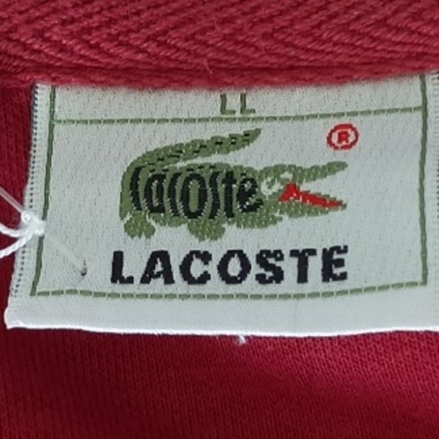 LACOSTE(ラコステ)のラコステ(LACOSTE)　長袖シャツ　ワインレッド メンズのトップス(Tシャツ/カットソー(七分/長袖))の商品写真
