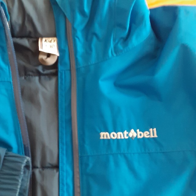 mont bell(モンベル)のmont-bell スノージャケット　キッズ130cm キッズ/ベビー/マタニティのキッズ服男の子用(90cm~)(ジャケット/上着)の商品写真