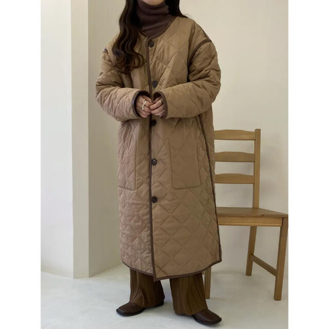 lawgy original reversible quilting coat レディースのジャケット/アウター(ロングコート)の商品写真