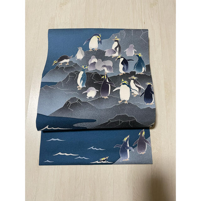 作家 マカロニペンギンの名古屋帯 - 帯