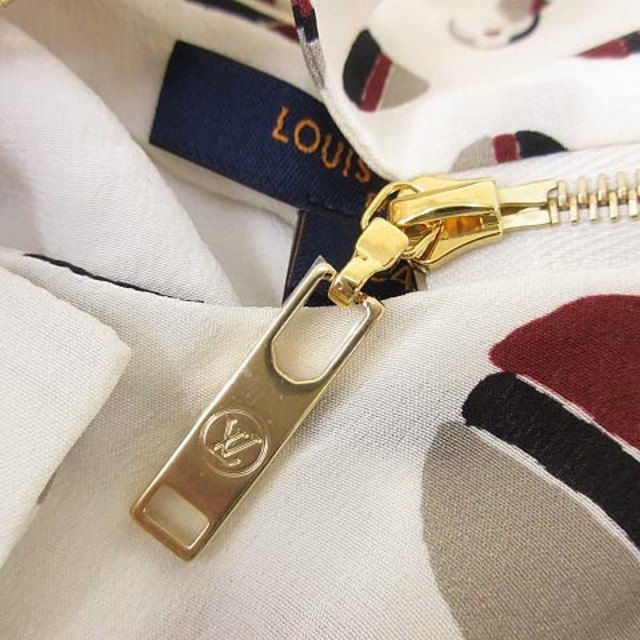 LOUIS VUITTON(ルイヴィトン)のルイヴィトン 美品 20SS ボウタイ ブラウス フリル シルク シャツ 34 レディースのトップス(シャツ/ブラウス(半袖/袖なし))の商品写真