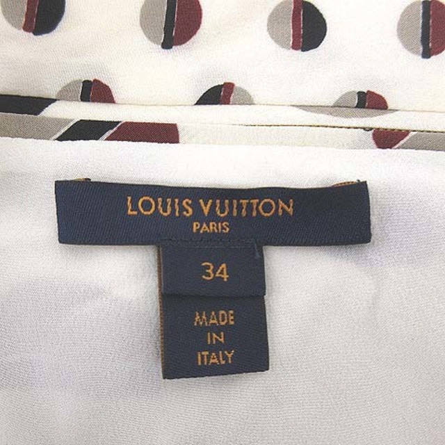 LOUIS VUITTON(ルイヴィトン)のルイヴィトン 美品 20SS ボウタイ ブラウス フリル シルク シャツ 34 レディースのトップス(シャツ/ブラウス(半袖/袖なし))の商品写真