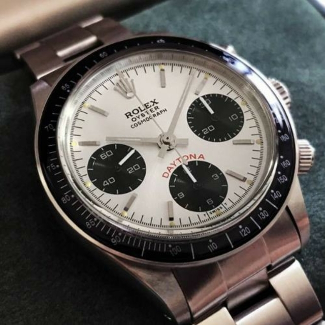 ROLEX(ロレックス)のロレックス カスタム デイトナ 6263 ビッグデイトナ シルバー  メンズの時計(腕時計(アナログ))の商品写真