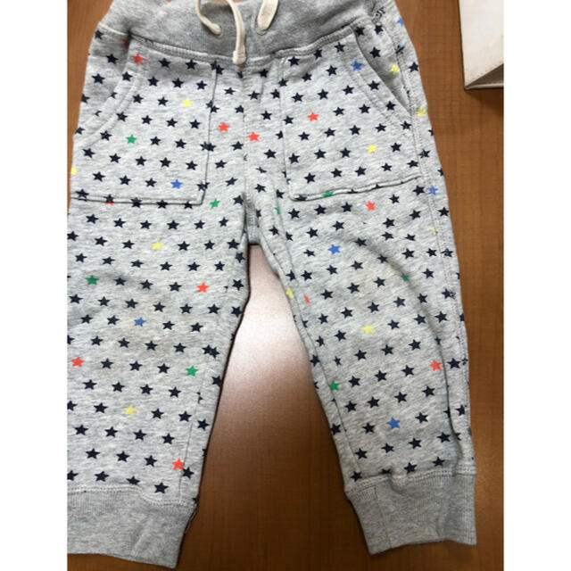 babyGAP(ベビーギャップ)のbabygap 裏起毛パーカー　パンツセット キッズ/ベビー/マタニティのベビー服(~85cm)(トレーナー)の商品写真