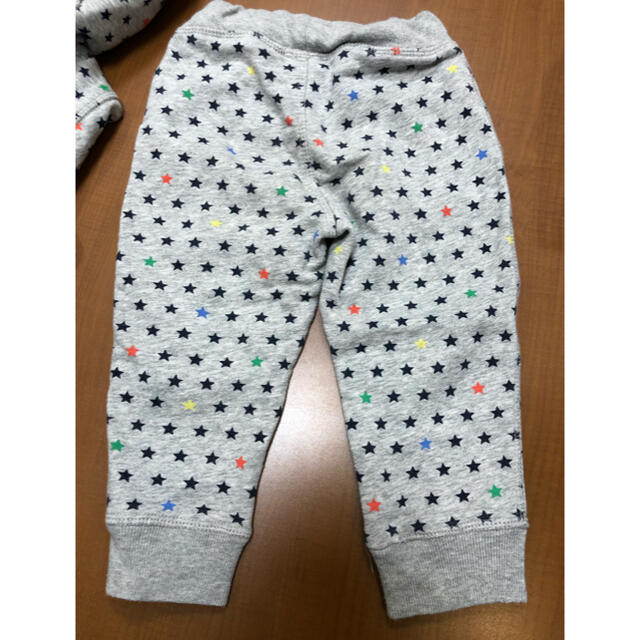 babyGAP(ベビーギャップ)のbabygap 裏起毛パーカー　パンツセット キッズ/ベビー/マタニティのベビー服(~85cm)(トレーナー)の商品写真