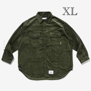 ダブルタップス(W)taps)の21AW WTAPS WCPO CORDUROY OLIVE XL(シャツ)