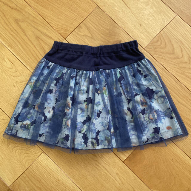 ANNA SUI mini(アナスイミニ)の美品☆ANNA SUI mini アナスイミニ　キュロット☆ キッズ/ベビー/マタニティのキッズ服女の子用(90cm~)(パンツ/スパッツ)の商品写真