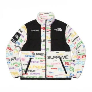 シュプリーム(Supreme)のSupreme the north face fleece WHITE XL(ブルゾン)