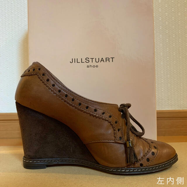 JILLSTUART(ジルスチュアート)のJILL STUART shoe ウェッジソール レザー パンプス レディースの靴/シューズ(ローファー/革靴)の商品写真