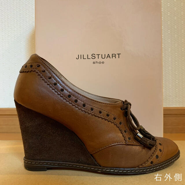 JILLSTUART(ジルスチュアート)のJILL STUART shoe ウェッジソール レザー パンプス レディースの靴/シューズ(ローファー/革靴)の商品写真