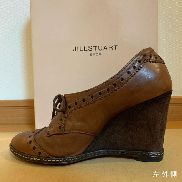 JILLSTUART(ジルスチュアート)のJILL STUART shoe ウェッジソール レザー パンプス レディースの靴/シューズ(ローファー/革靴)の商品写真