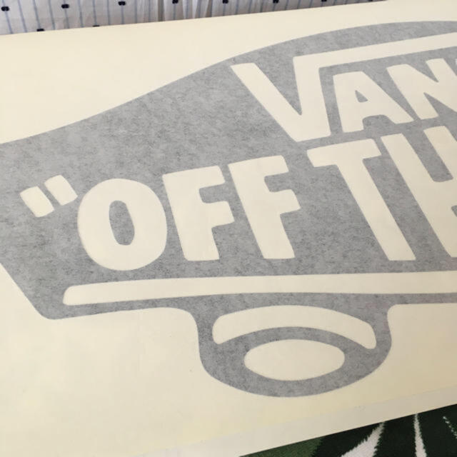 VANS(ヴァンズ)のVANSバンズUS限定型抜きダイカットSuperBigパークライダーステッカー メンズのファッション小物(その他)の商品写真