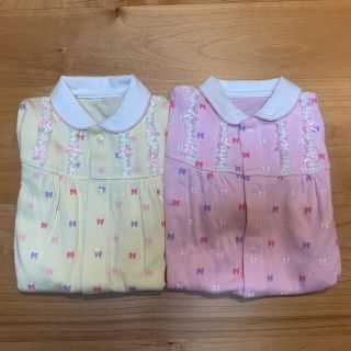 マザウェイズ(motherways)の【りんか様専用】マザウェイズ　ロンパース2枚セット(ロンパース)