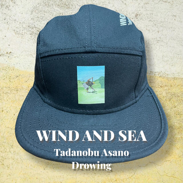 WIND AND  SEA 浅野忠信 さん　キャップメンズ