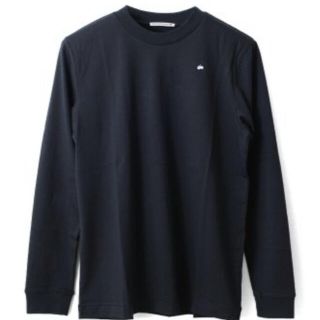 ミナペルホネン(mina perhonen)のミナペルホネン  za8610 lisse カットソー　ネイビー　38 完売品(カットソー(長袖/七分))