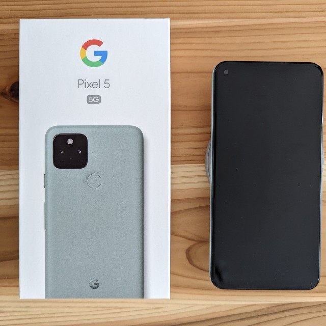 Google Pixel(グーグルピクセル)のGoogle Pixel 5 128GB 美品　5G　SIMフリー スマホ/家電/カメラのスマートフォン/携帯電話(スマートフォン本体)の商品写真