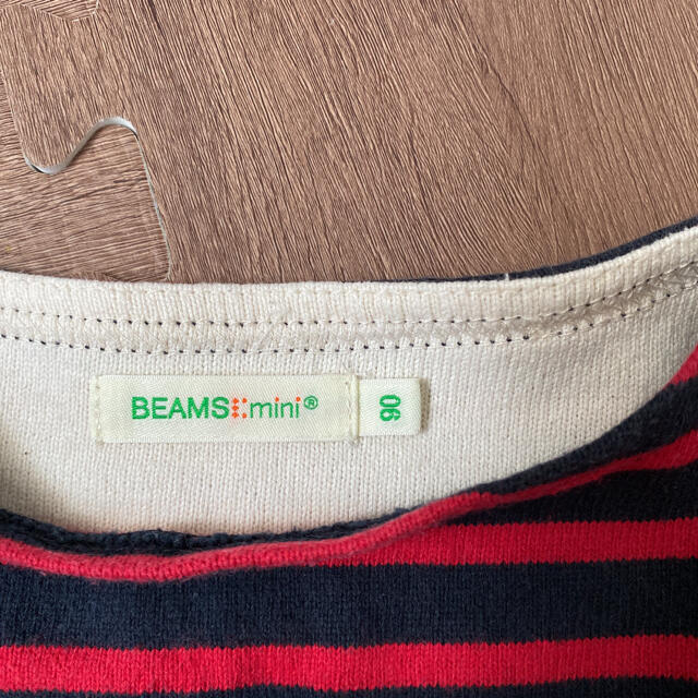 BEAMS(ビームス)の○ BEAMS mini ボーダーTシャツ キッズ/ベビー/マタニティのキッズ服男の子用(90cm~)(Tシャツ/カットソー)の商品写真