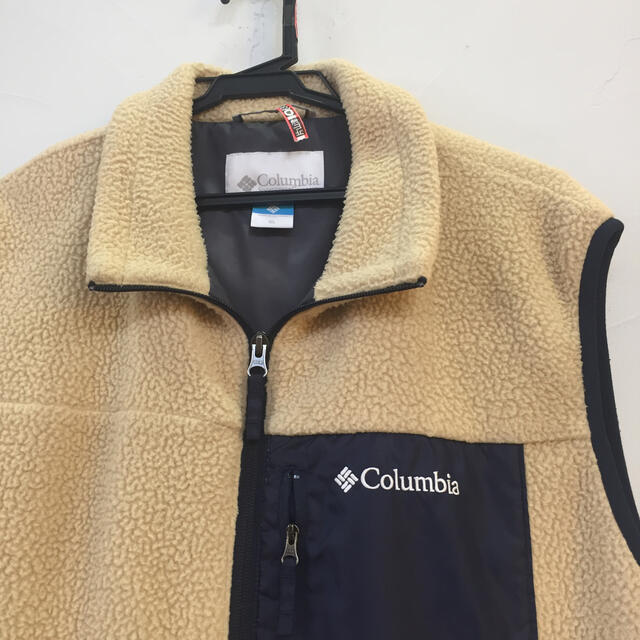 Columbia(コロンビア)の美品2020FW コロンビア フリースベスト XL メンズのトップス(ベスト)の商品写真