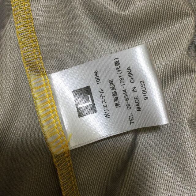 NANKAI ナイロン　ジャケット　L  薄手　イエロー　中古 メンズのジャケット/アウター(ナイロンジャケット)の商品写真