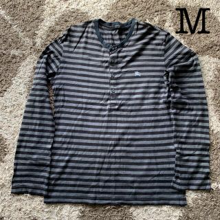 バーバリーブラックレーベル(BURBERRY BLACK LABEL)のバーバリーブラックレーベル ボーダーロンT サイズ2(M)(Tシャツ/カットソー(七分/長袖))