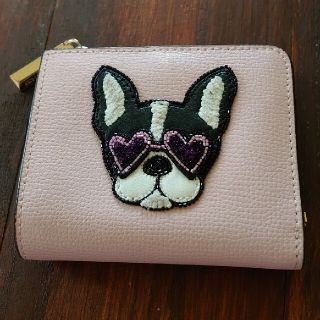 ケイトスペードニューヨーク(kate spade new york)のケイト・スペード  フレンチブルドッグ 財布  お値下げ(財布)