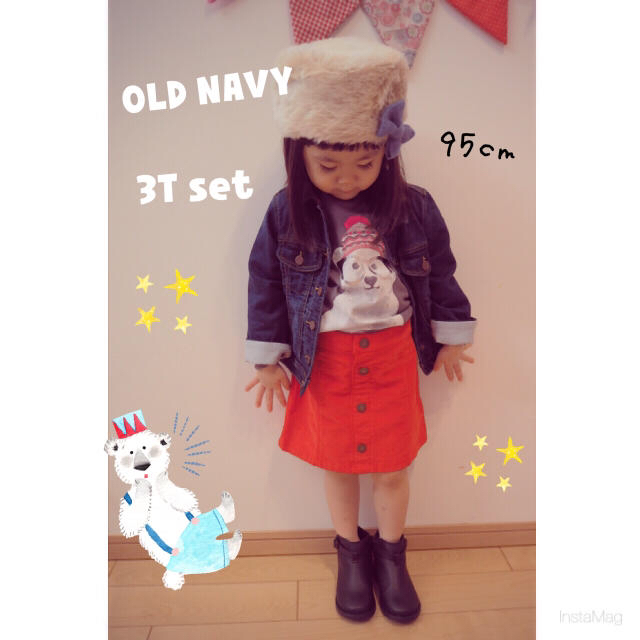 Old Navy(オールドネイビー)のまりも 様 ♡ 専用 95 セット キッズ/ベビー/マタニティのキッズ服女の子用(90cm~)(スカート)の商品写真