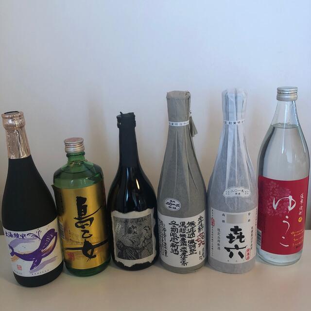 58【芋焼酎飲み比べ6本セット】\送料無料でお得!/の通販 by