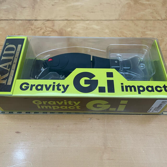 新品未使用　漆黒❗️レイドジャパン G.I Gravity impact