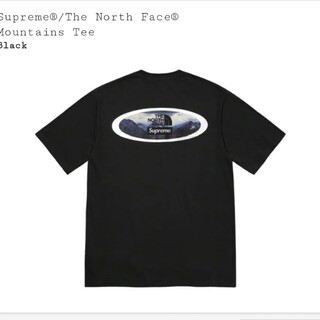 Supreme ×North Face Mountain Tee black M