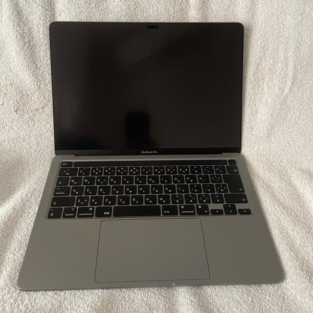 PC/タブレットmacbook pro 13.3 M1 256GB 超美品 スペースグレイ