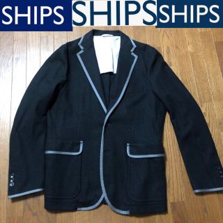 シップス(SHIPS)のships シップス　パイピング　オールドスクールブレザー(テーラードジャケット)