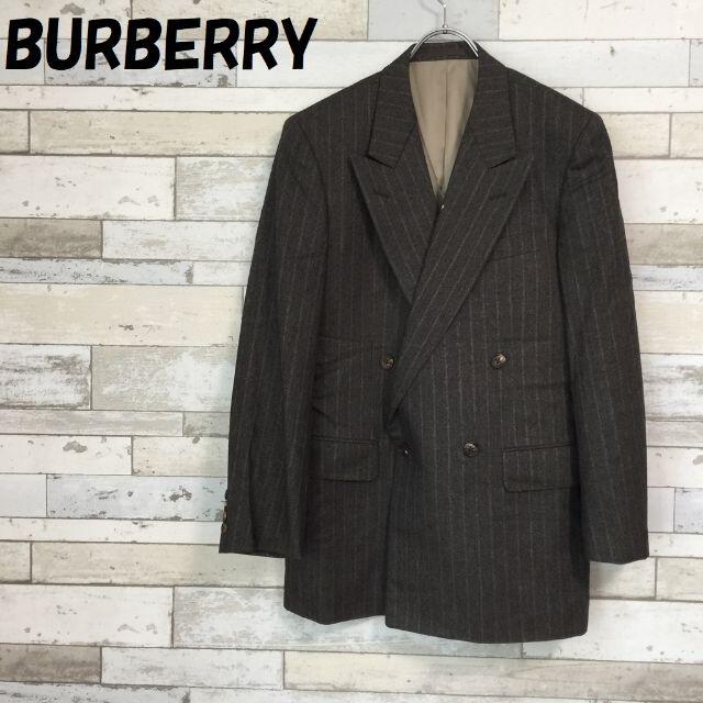 BURBERRY(バーバリー)の【人気】バーバリー ストライプ柄 テーラードジャケット ダブルジャケット メンズのジャケット/アウター(テーラードジャケット)の商品写真