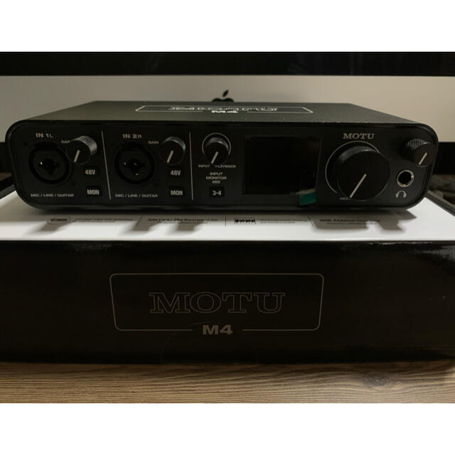 MOTU M4  オーディオインターフェース 楽器のDTM/DAW(オーディオインターフェイス)の商品写真