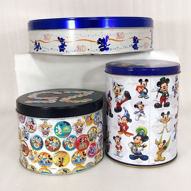 ディズニー 30周年 空き缶 缶ケース - 小物入れ