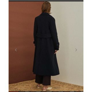 【新品未使用】public tokyo s140バックフレアロングコート