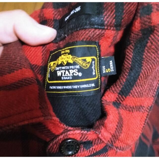 W)taps(ダブルタップス)の11aw WTAPS UNION チェックシャツ 赤 S 名作 メンズのトップス(シャツ)の商品写真