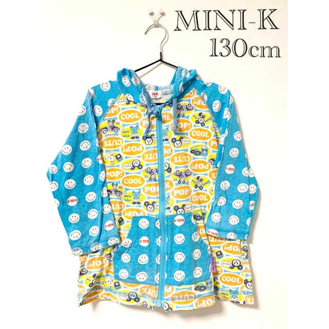 MINI-K(ミニケー)のMINI-K ミニケー　☆柄柄で派手派手☆ キッズパーカー　130cm キッズ/ベビー/マタニティのキッズ服男の子用(90cm~)(ジャケット/上着)の商品写真