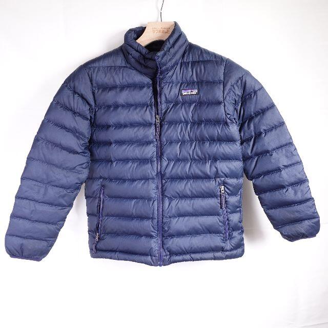 patagonia(パタゴニア)のPatagonia　ダウンジャケット　キッズ　ネイビー キッズ/ベビー/マタニティのキッズ服男の子用(90cm~)(ジャケット/上着)の商品写真