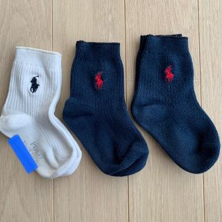 ラルフローレン(Ralph Lauren)の3足セット　ラルフローレン　キッズ靴下　13cm(靴下/タイツ)