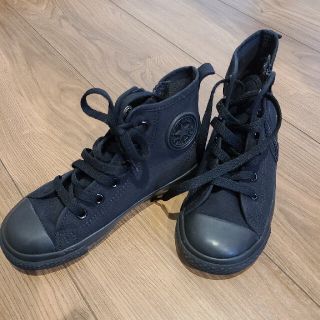 コンバース(CONVERSE)のコンバース　黒　ハイカット　20㌢(スニーカー)