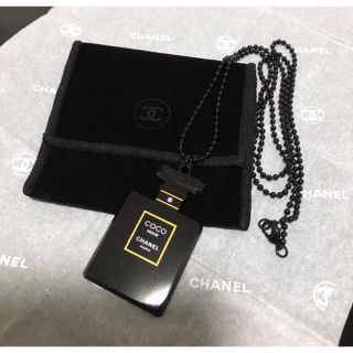 シャネル(CHANEL)のCHANEL シャネル COCO NOIR香水ネックレス(ネックレス)