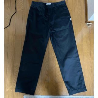 ダブルタップス(W)taps)のwtaps ex37 khaki trousers ブラック　M(チノパン)