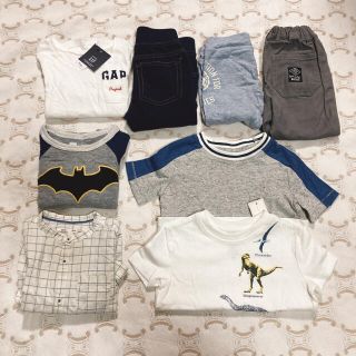 ベビーギャップ(babyGAP)の男の子まとめ売り　80cm 8点セット(Ｔシャツ)